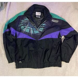 Vintage SPYDER Ski Snowboard Light Jacket Spider Web XL